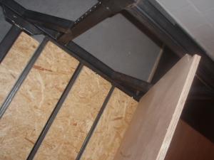Frame + ingepaste delen platform
