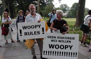 het Woopy protest